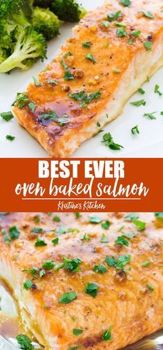 Healthy Dinner Recipes Salmon, Dinner Recipes Salmon, Oven Baked Salmon Recipes, Salmon Recipes Oven, Salmon Recipes Baked Healthy, Baked Salmon Recipe, Recipes Salmon, Oven Baked Salmon, Japanese Desserts