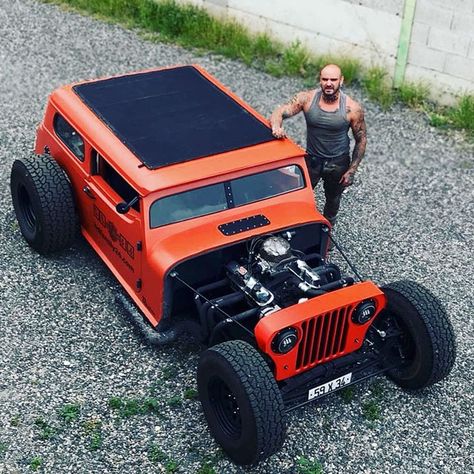 You see all sorts of custom Jeep, but I pretty damn sure hot rod isn’t in anyone’s dream, like ever. Yeah, yeah, I know. There are pretty crazy Jeep mods out there, including a drag Hot Rod Autos, Truk Ford, Jeep Rat Rod, Rat Rod Pickup, Willys Wagon, Rat Rod Cars, Rat Rod Trucks, Jeep Mods, Rat Rods Truck