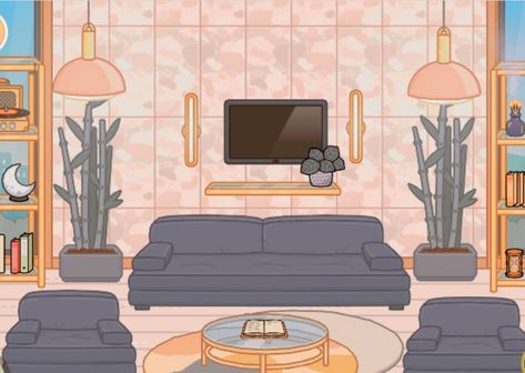 Toca Boca Ev, Printable Diy Crafts, Gold Accent Wall, Clay Turtle, Emo Fits, Paper Doll Printable Templates, Paper Doll House, Barbie Doll House, Toca Life