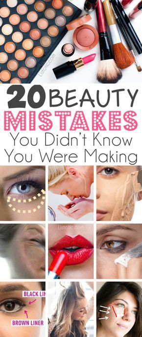 And how to FIX them!! Lots of pictures and tutorials. | 20 Beauty Mistakes You Didn't Know You Were Making from Listotic.com How To Look Attractive, Beauty Mistakes, Look Attractive, Makeup Mistakes, Diy Beauty Hacks, Makati, Health And Beauty Tips, Love Makeup, All Things Beauty