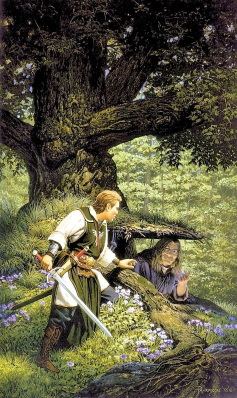 Keith Parkinson - The Changeling, John Howe, Arthurian Legend, Dungeons And Dragons Art, Scifi Fantasy Art, Boris Vallejo, Heroic Fantasy, Dnd Art, Fantasy Places