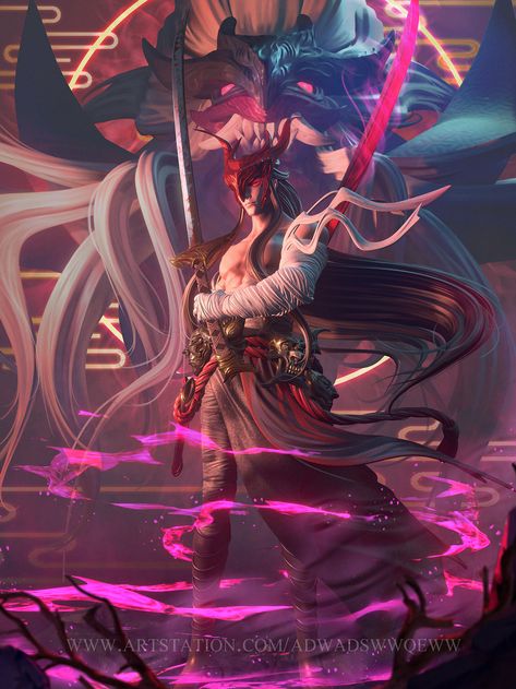 ArtStation - League of legends—yone, w . Yone League Of Legends, Irelia League Of Legends, League Of Legends Yasuo, League Of Legends Art, Yasuo League, Liga Legend, Zed League Of Legends, League Legends, Champions League Of Legends