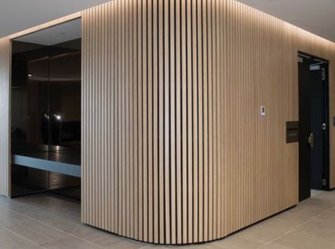 Curved wall Bar Restaurant Design, Architecture Restaurant, Commercial And Office Architecture, Tamworth, Wall Panelling, Brisbane City, Curved Wood, Curved Walls, Interior Design Photos