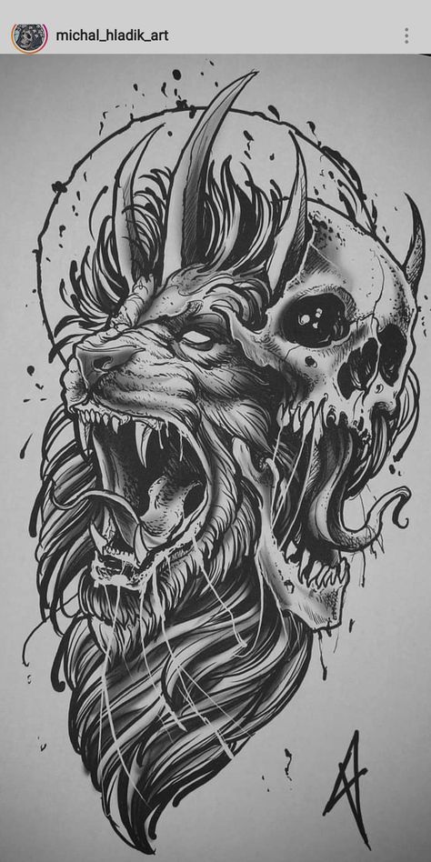 Tato Maori, Lion Tattoo Design, Warrior Tattoos, Sketch Tattoo Design, Dark Art Tattoo, Tattoo Style Drawings, White Drawing, Skull Tattoo Design, Tattoo Art Drawings