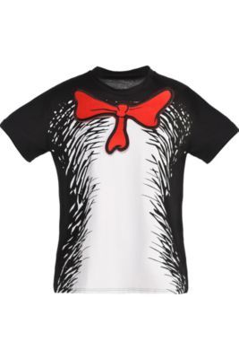 Child Cat in the Hat T-Shirt - Dr. Seuss Cat In The Hat Costume, Seuss Party, Felt Bows, Halloween Costume Shop, Halloween Costume Accessories, Toddler Costumes, Kids Party Supplies, Sports Themed Party, Cat In The Hat