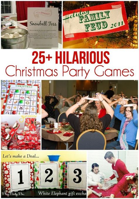 The best collection of 25 awesome Christmas party games, lots of free printables, and tons of laughs! Christmas Party Games For Adults, Party Games For Adults, Christmas Games For Adults, Xmas Games, Fun Christmas Party Games, Gratis Printables, Fun Christmas Games, Games For Adults, Christmas Sweater Party