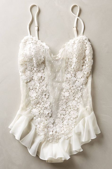 10 Sexy All-White Lingerie Sets to Wear on Your Wedding Night Victoria’s Secret Fashion Show, White Lingerie Set, Lingerie Outfit Night, Wedding Night Lingerie, Body Dentelle, Lingerie Outfit, Outfit Night, Dress With Stockings, Floral Bodysuit