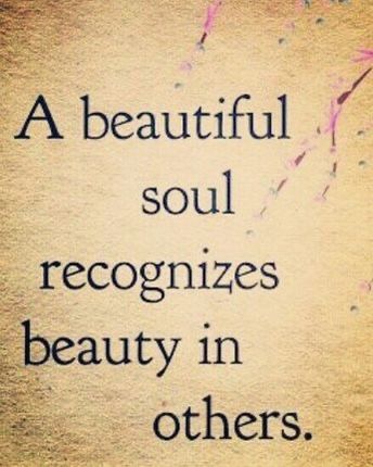 A beautiful #soul #recognizes beauty in #others. Best Wood For Carving, Beautiful Soul Quotes, A Beautiful Soul, Soul Quotes, Peace Quotes, Quotes And Notes, Meaningful Words, Self Love Quotes, Beautiful Soul