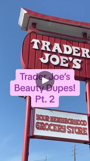 332K views · 3.5K reactions | Trader Joe’s Beauty Dupes! Have you tried these copycat products? #traderjoes #traderjoesfoodreviews #traderjoeshaul #traderjoesmusthaves #traderjoescookbook #traderjoesfinds #traderjoeslist #fyp #fypシ #viral #trending  #healthymeal #healthyrecipe #EasyRecipe #EasyRecipes #traderjoestalia #heathymealideas #groceryshopping #traderjoesnew #traderjoesnewproducts #dupes #dupe #beauty #BeautyTok #beautyhacks | Trader Joes Talia | Trader Joes Talia · Original audio Trader Joes Recipes, Skin Regimen, Trader Joe’s, Trader Joe, Trader Joe's, Animal Videos, Beauty Ideas, Trader Joes, Have You Tried