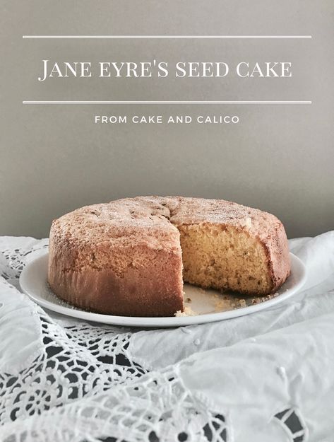 Medieval Recipes, Seed Cake, Ancient Recipes, About A Girl, Food History, Jane Eyre, How Sweet Eats, Cake Ingredients, Let Them Eat Cake