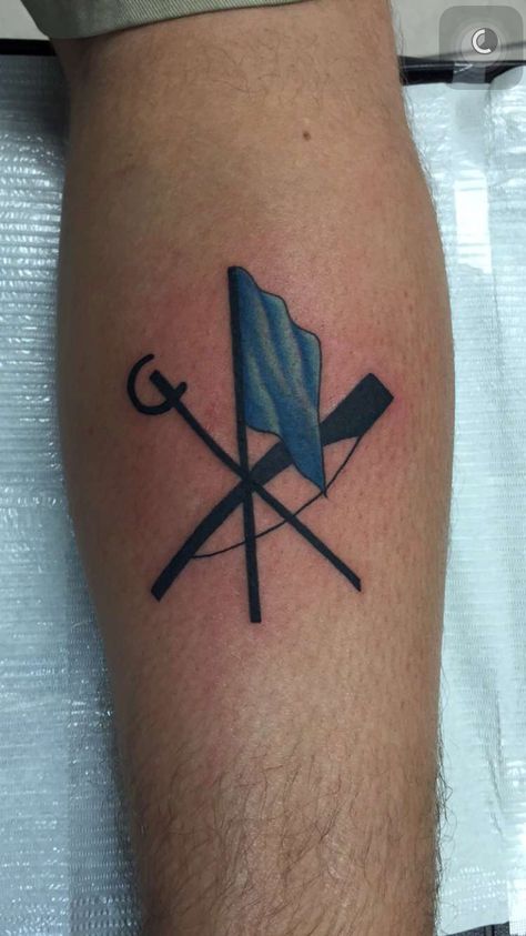 I finally got my first tattoo Color Guard Tattoos, Band Tattoos For Men, Color Guard Flags, Colour Guard, Airplane Tattoos, Band Tattoo, Color Guard, First Tattoo, Body Mods