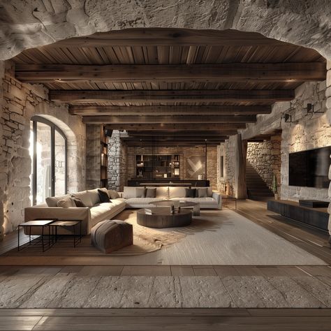 Medieval interior elements in stylish modern interiors #design  #architecture  #architect #luxury #interiordesign Medieval Interior Design Modern, Medieval House Interior, Medieval Interior Design, Medieval Interior, Medieval Modern, Medieval Home Decor, Modern Medieval, Interior Elements, Barn Pictures