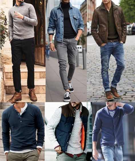 Men’s Layering Outfit, Men Fall Outfits Casual Street Style, How To Dress Better, Rugged Mens Fashion, Mens Smart Casual Outfits, Mens Business Casual Outfits, Dress Better, Herren Style, Art Of Manliness