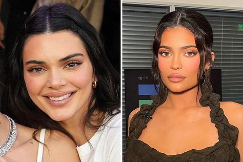 Kendall Jenner slammed for 'getting fillers' in her lips like Kylie as fans beg model to go back to 'natural' look Kendall Jenner Lips, Brunette Models, Victorias Secret Models, Lip Fillers, Kendall And Kylie, Pop Singers, Hailey Bieber, Kendall Jenner, Kylie Jenner