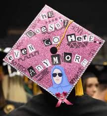 Hot Pink Grad Cap, Grease Graduation Cap, Ghostface Graduation Cap, Mean Girls Grad Cap, Hannah Montana Grad Cap, Get In Loser We're Graduating, Y2k Graduation Cap, Mean Girls Graduation Cap, Movie Graduation Cap