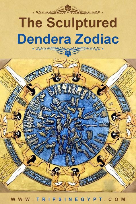 Dendera Zodiac - Trips In Egypt Hathor Temple, Dendera Zodiac, Ancient Egyptian Civilization, Egyptian Civilization, Ancient World, The Louvre, Zodiac Constellations, Moon Knight, Ancient History