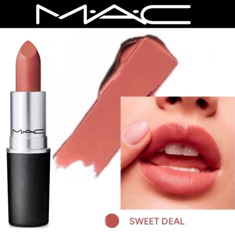 Mac Sweet Deal Lipstick, Mac Modesty, Mac Liquid Lipstick, Pink Matte Lipstick, Matte Lipstick Colors, Mac Lipsticks, Makeup Mac, Mac Matte Lipstick, Creme Lipstick