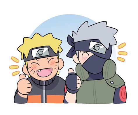 Cute Kakashi Drawing, Naruto Cute Drawing, Naruto Emoji, Kakashi Hatake Chibi, Chibi Kakashi, Chibi Naruto, Chibi Naruto Characters, Kakashi Drawing, Naruto Chibi