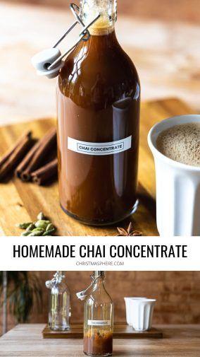 Chai Concentrate Recipe, Chai Concentrate, Spiced Tea, Chai Tea Recipe, Tea Drink Recipes, Chai Recipe, Homemade Syrup, Fresh Spices, Masala Chai