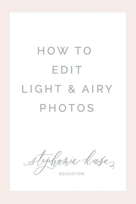 How to Edit in Lightroom for a Light and Airy Style | Editing Video Tutorial Airy Photography, Photoshop Tutorial Typography, Photoshop Techniques, Nikon D5200, Editing Video, Beginner Photo Editing, Photography Jobs, Photo Editing Photoshop, Lightroom Tutorial