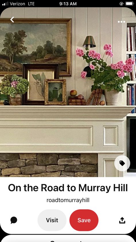 Mantle Styling, Fireplace Mantle Decor, English Country Decor, Fireplace Mantel Decor, The Fireplace, Cottage Living, Fireplace Mantel, Mantel Decorations, Fireplace Mantle