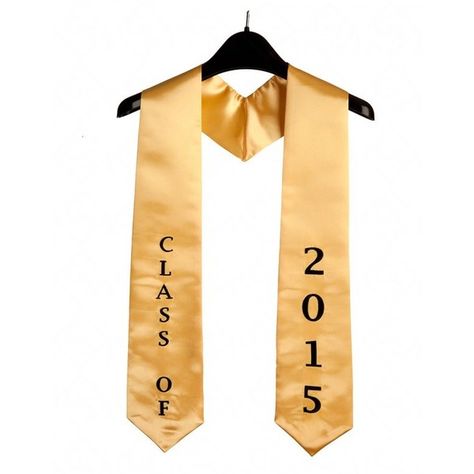 Honor Stoles & Graduation Sashes ($9.95) ❤ liked on Polyvore featuring accessories, belts, extra, embroidered belt, wide sash belt, wide belt and sash belt Graduation Scarf Ideas, Graduation Scarf, Graduation Toga, Bishop Collar, Preschool Graduation Party, Graduation Attire, Graduation Sash, Graduation Cap And Gown, Graduation Crafts