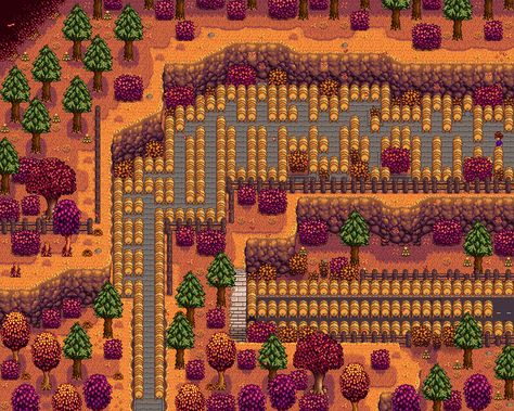 During the 67 Million Gold Earned Challenge playthrough I did, I needed lots of Kegs to make the money. Space became an issue and so the Kegs begun spreading across the Valley. Keg Stardew Valley, Stardew Valley Keg, Stardew Decoration, Stardew Valley Tips, Gamer Stuff, Farm Layout, Game Boards, Stardew Valley, The Money