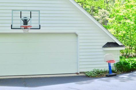 Air Bnb House, Hidden Bookcase Door, Growing Up In The 2000s, Hidden Bookcase, Outside Oasis, Main Floor Bathroom, Bookshelf Door, Basketball Goal, Basketball Backboard