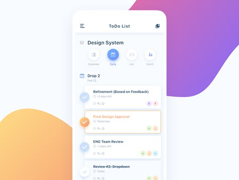 Daily UI #042 Todo List Todo List Ui Design, List Ui, Daily List, Ui Design Trends, Ui Design Mobile, Priorities List, Ui Design Website, List Design, Daily Ui