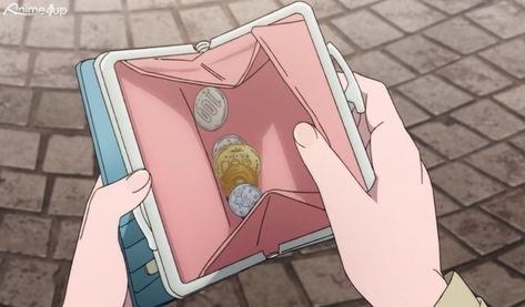 Anime Money Aesthetic, Money Aesthetic Drawing, Anime Money, Anime Shopping, Anime Lifestyle, Anime Wallet, Slice Of Life Anime, Bts Meme, Anime Accessories