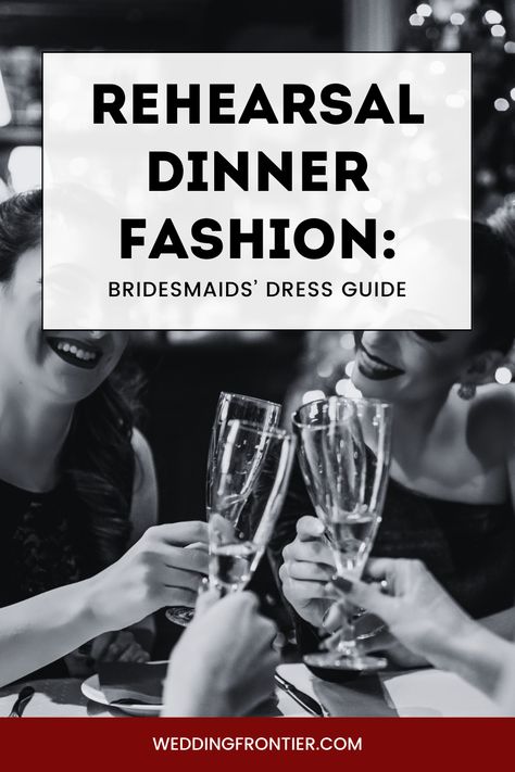 The rehearsal dinner is a significant pre-wedding event and choosing the right outfit as a bridesmaid is crucial. Discover a guide that helps you navigate through style, comfort, and theme to pick the perfect look for this special occasion. #RehearsalDinnerOutfits #BridesmaidsStyle #WeddingFashion Rehearsal Dinner Bridesmaid Outfit, Rehearsal Dinner Dress Winter, Wedding Rehearsal Outfit Bridesmaid, Rehearsal Dinner Outfit For Bridesmaid, Bridesmaid Rehearsal Dinner Outfit, Wedding Rehearsal Outfit, Rehearsal Dinner Attire, Rehersal Dress, Rehearsal Dinner Outfit