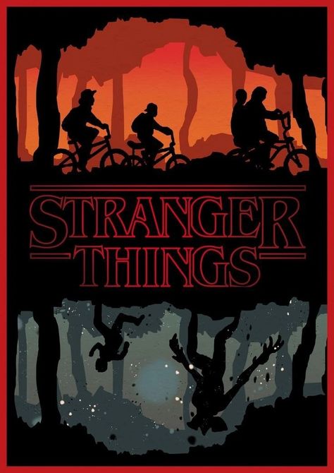 Poster Stranger Things, Stranger Things 2017, The Mind Flayer, Stranger Things Style, Hawkins Indiana, Stranger Things Upside Down, Mind Flayer, Stranger Things Poster, Stranger Things Art