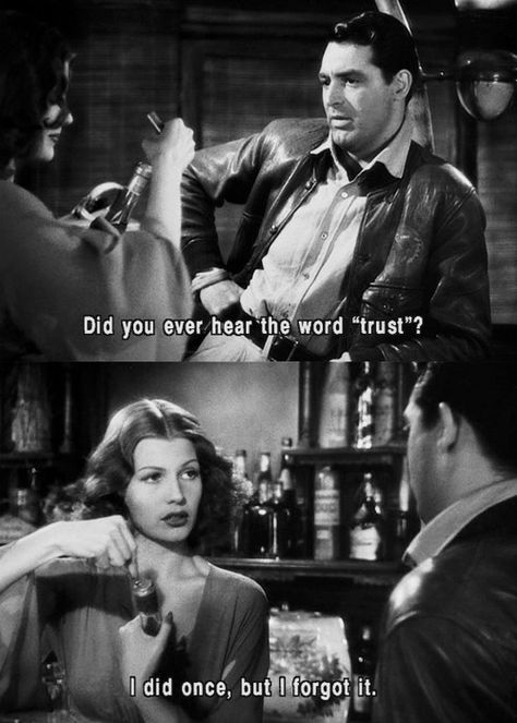 Only Angels Have Wings (1939) Cary Grant and Rita Hayworth in a supporting role Old Movie Quotes, Noir Photography, Classic Movie Quotes, Best Movie Quotes, Cinema Quotes, Belly Dancing Classes, French Film, Fritz Lang, Ingmar Bergman