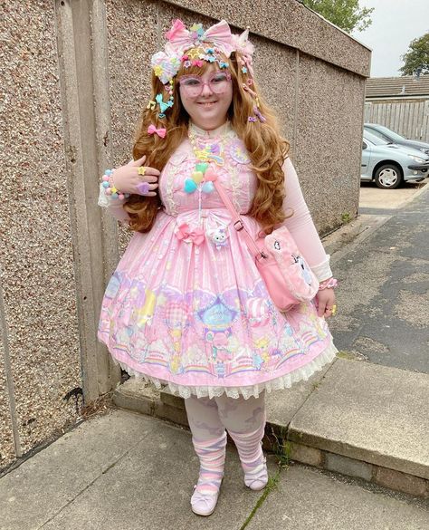 Plus Size Harajuku Fashion, Kogal Fashion, Plus Size Kawaii Fashion, Decora Fashion, Plus Size Kawaii, Fairy Kei Fashion, Soft Girl Style, Kawaii Outfit Ideas, Kei Fashion