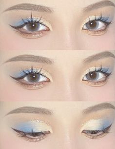 22 Gl☆m ideas in 2022 | aesthetic makeup, artistry makeup, asian eye makeup Makeup Asian, Chinese Makeup, Douyin Makeup, Doll Eye Makeup, Cute Eye Makeup, Korean Eye Makeup, Swag Makeup, Ethereal Makeup, Pinterest Makeup