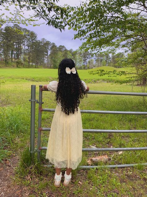 Cottagecore Girl, Black Princess, Black Femininity, Icon Icon, Princess Aesthetic, Curly Hair Tips, Long Curly Hair, Curly Girl, Long Curly