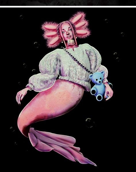 An edited Axolotl Mermaid, created in The Sims 4 for the Mermay CAS Challenge, including all relevant custom content (CC) links in the lookbook. Jellyfish Sims 4 Cc, Sims 4 Fish Cc, Sims Mermaid Cc, Ts4 Mermaid Cc, Cryptid Ideas, Sims4 Mermaid, Axolotl Mermaid, Sims 4 Cc Mermaid, Sims 4 Mermaid Cc