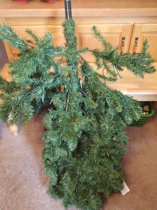 Reuse Artificial Christmas Tree, Upcycle Artificial Christmas Tree, Repurposed Artificial Christmas Tree, Old Christmas Tree Repurpose, Repurposed Christmas Tree, Upcycle Christmas, Artifical Christmas Tree, Recycled Christmas Tree, Faux Trees