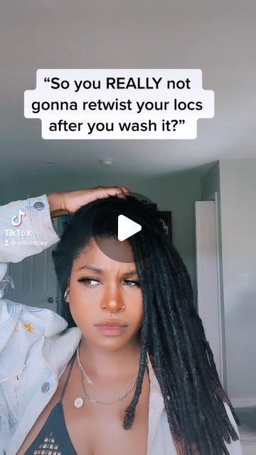 Bri💕 on Instagram: "No, actually I’m not 😩#locs" August 10, Locs, Hair, On Instagram, Instagram