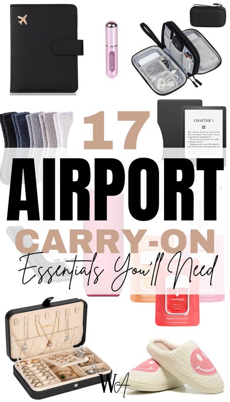 Carry On Essentials Woman, Best Carry On Backpack For Women, Travel Essentials For Women Carry On, Flight Outfits Women, Best Travel Gear, Carryon Bags Airplane, What To Bring In A Carry On Planes, What To Put In Your Carry On Bag, Carry On Bag Essentials Aesthetic