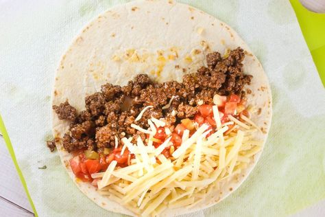 Copycat Taco Bell Meximelt Taco Bell Meximelt, Taco Bells, Jalapeno Bites, Taco Bell Breakfast, Breakfast Crunchwrap, Leftover Taco Meat, Copycat Taco Bell, Dessert Restaurants, Soft Tacos