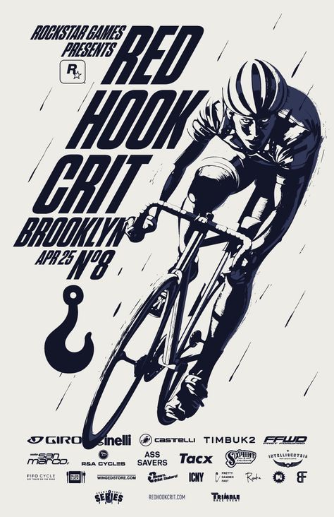 RED HOOK CRITERIUM on Behance Bike Artwork, Bicycle Illustration, Cycling Posters, Bike Race, Bike Illustration, Red Hook, Cycling Touring, Bicycle Art, Cycling Art