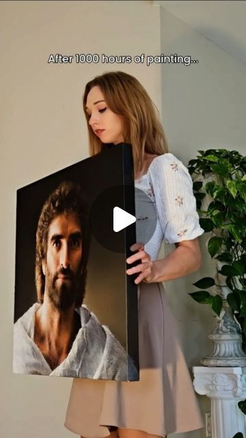 Akiana Paintings, Acrylic Painting Christian, Jesus Oil Painting, Abstract Jesus Painting, Akiane Kramarik Paintings, Prince Of Peace Painting Akiane Kramarik, Akiane Kramarik, Inspirational Music, Jesus Painting