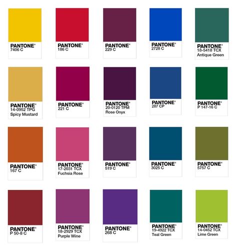 Pantone Jewel Tones, Color Meaning Personality, Pantone Color Chart, House Colours, Pantone Colors, Color Meanings, Colour Ideas, Colour Chart, Graphic Arts