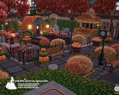 In honor of fall I went for a “fall festival” plaza vibe 😅 at least that’s what I was going for not sure if it delivers but definitely made me feel festive 🙌🏼 I wish we had different seasons in the game anyone else? This shall do for now 😅 P.S. Speed build video is in the works 🫶🏼 •⁣ •⁣ @disneydreamlightvalley #dreamlightvalley #disneydreamlightvalley #disney #ddlv #ddlvcommunity #disneyfan #dreamlightvalleyselfie #ddlvinspo #disneyfandom #ddlvdesign #gamer #disneydreamlightvalleyinspo #di... Disney Dreamlight Valley Fall, Dreamlight Valley Fall Decor, Disney Dreamlight Valley Fall Ideas, Dreamlight Valley Pumpkin Patch, Dreamlight Valley Halloween, Dreamlight Valley Plaza, Dreamland Ideas, Festival Plaza, Disney Island