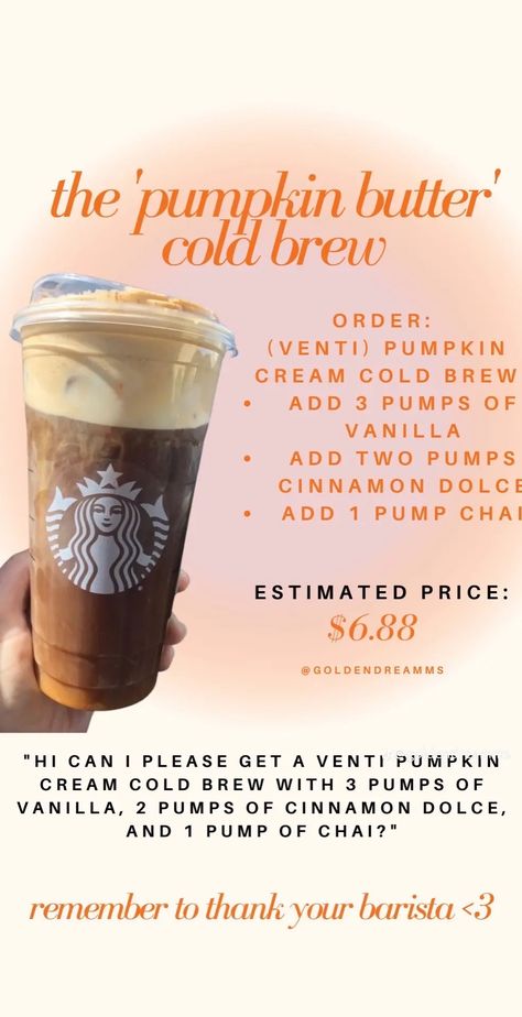 Starbucks Halloween Drinks, Starbies Drinks, Starbucks Ideas, Starbucks Fall Drinks, Fall Starbucks, Starbucks Drink Menu, Cold Starbucks Drinks, Fun Drink Recipe, Starbucks Orders