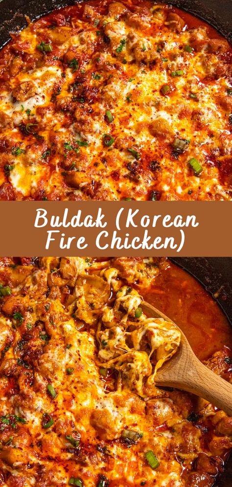 Buldak (Korean Fire Chicken): A Spicy and Irresistible Delight Are you ready to ignite your taste buds with a dish that packs a fiery punch of flavor? Look no further than Buldak, also known as Korean Fire Chicken. In this article, we’ll guide you through the exhilarating process of creating this spicy and irresistible delicacy […] The post Buldak (Korean Fire Chicken) appeared first on Cheff Recipes. Buldak Chicken Recipe, Spicy Chicken Broth, Korean Fire Chicken, Buldak Sauce Recipes, Korean Spicy Food, Korean Rice Bowl Recipe, Buldak Recipe, Korean Braised Chicken, Boiled Chicken Recipes