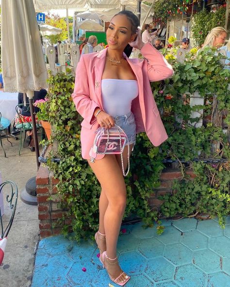 Aaleeyah Petty, Teen Fashion Outfits, Girly Girl, Barbie Fashion, Coach Dinky Crossbody, Teen Fashion, Fashion Nova, A Photo, Fashion Outfits