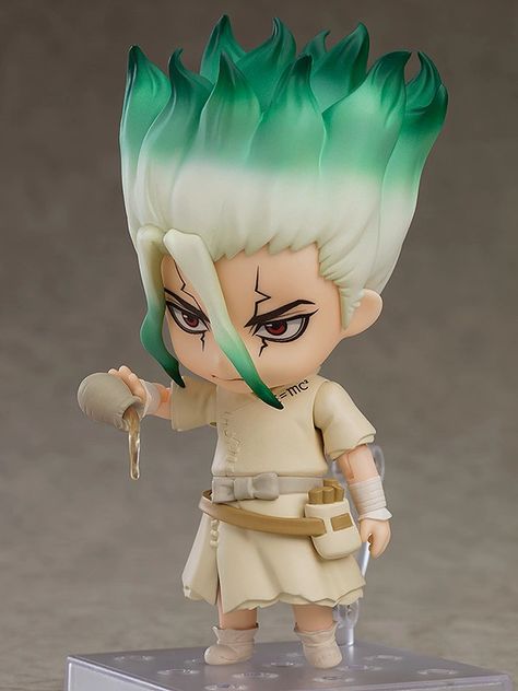 Nendoroid Senku Ishigami Laughing Expression, Serious Expression, Senku Ishigami, Nendoroid Anime, Anime D, Clay Jar, The Scientist, Tokyo Otaku Mode, Anime Room