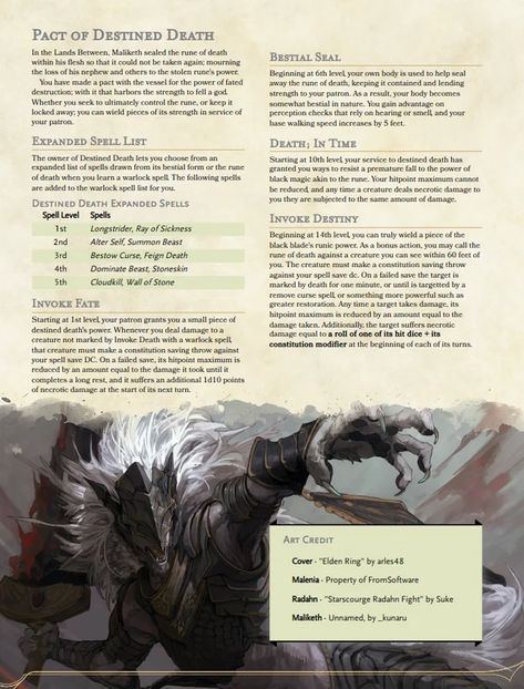 Elden Ring Dnd Homebrew, Elden Ring Dnd 5e, Elden Ring Bosses, Eldin Ring, Dnd Subclasses, Homebrew Classes, Dnd Paladin, Dnd Stats, Super Saiyan Rose